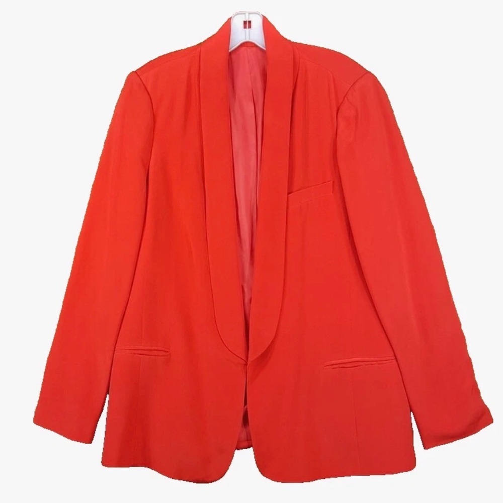 Truth and Pride Bold Scarlet Blazer